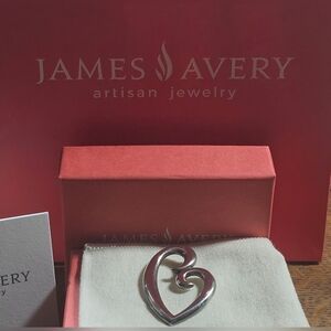 James Avery Sterling Extra large A Mother's Love Pendant
